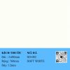 ĐÁ SOLID SURFACE MILEON SO-002_SOFT WHITE